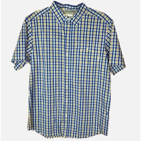 Columbia Men’s Short Sleeve Button Down Shirt - Picture 1 of 6